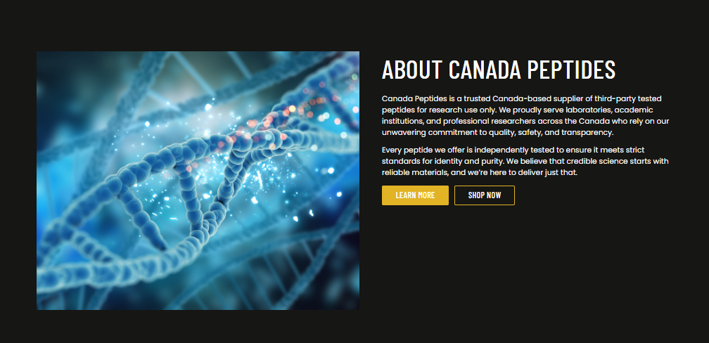Stylized DNA double helix representing scientific research